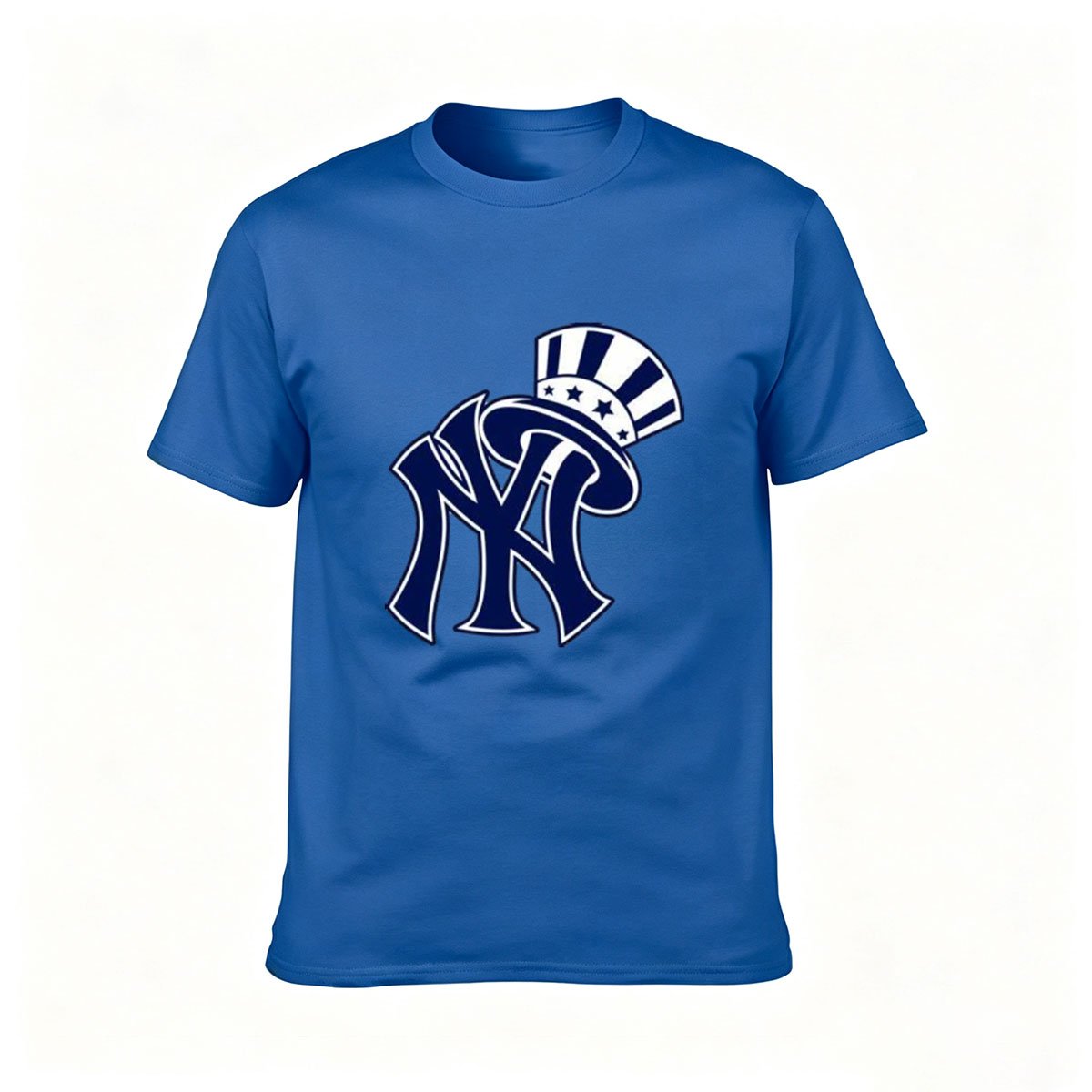 New York Yankees Patriotic Logo Men's T-Shirt - Image 4