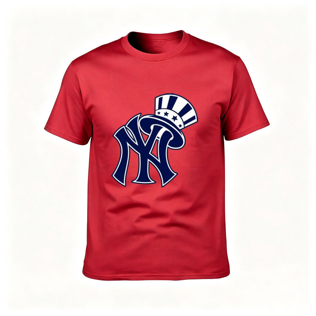 New York Yankees Patriotic Logo Men's T-Shirt - Image 5