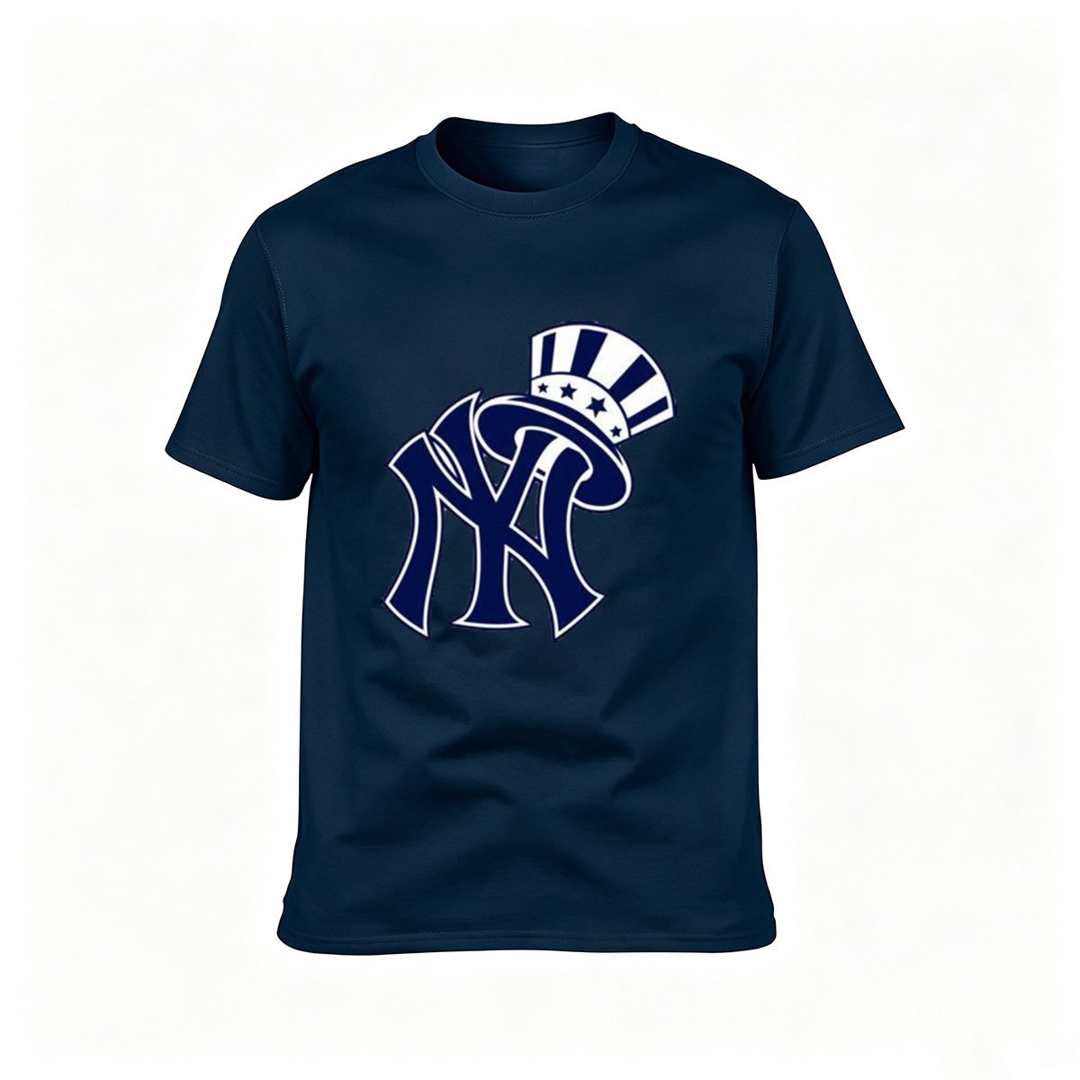 New York Yankees Patriotic Logo Men's T-Shirt - Image 6