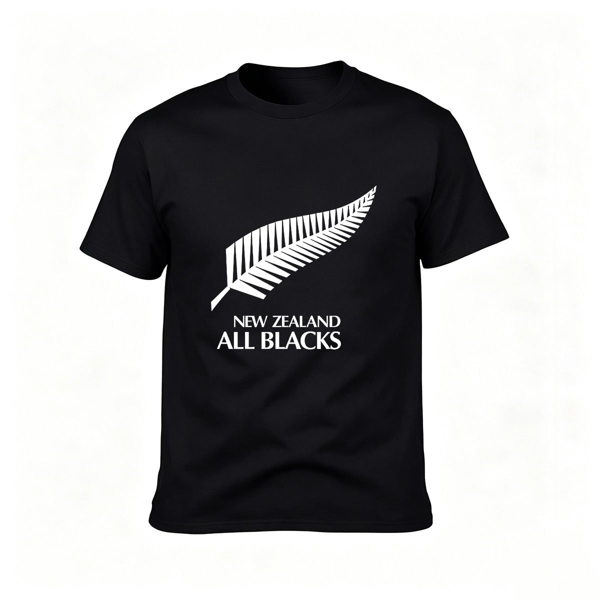 New Zealand All Blacks Silver Fern Men's T-Shirt Rugby Gift