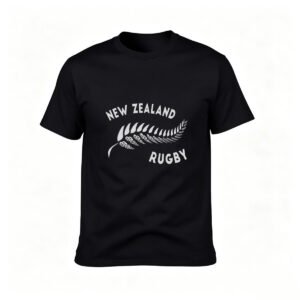 New Zealand Rugby T-Shirt Men's Gift Sport Tee