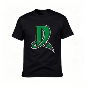 Green D Logo Men's T-Shirt Casual Wear Gift for Fans