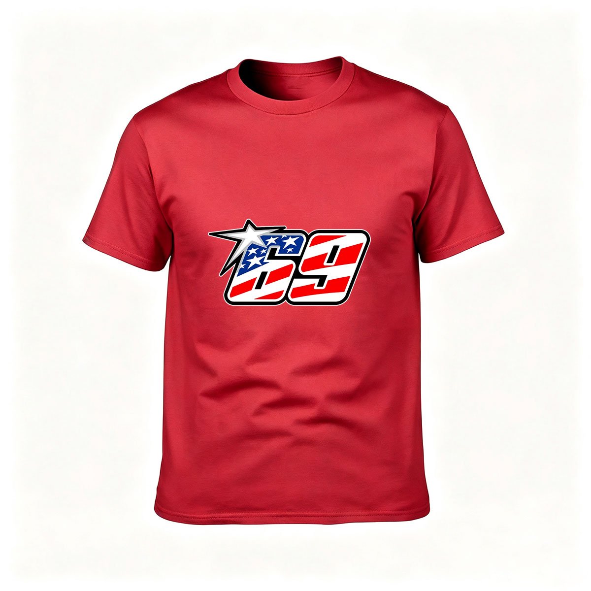 American Flag 59 Star Design Men's T-Shirt Gift for Fans - Image 5