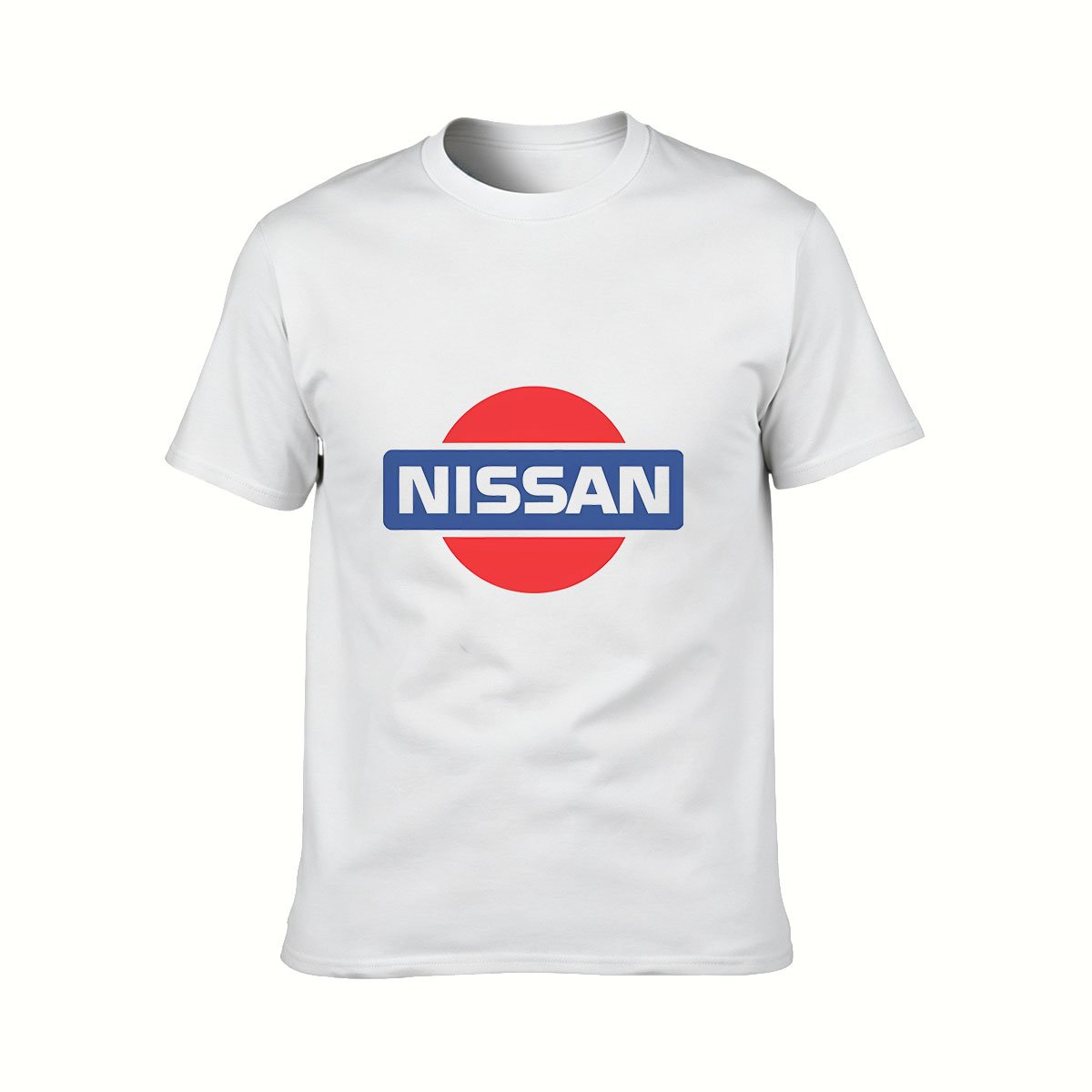 Nissan Logo T-Shirt Men's Black Car Brand Tee Gift - Image 2