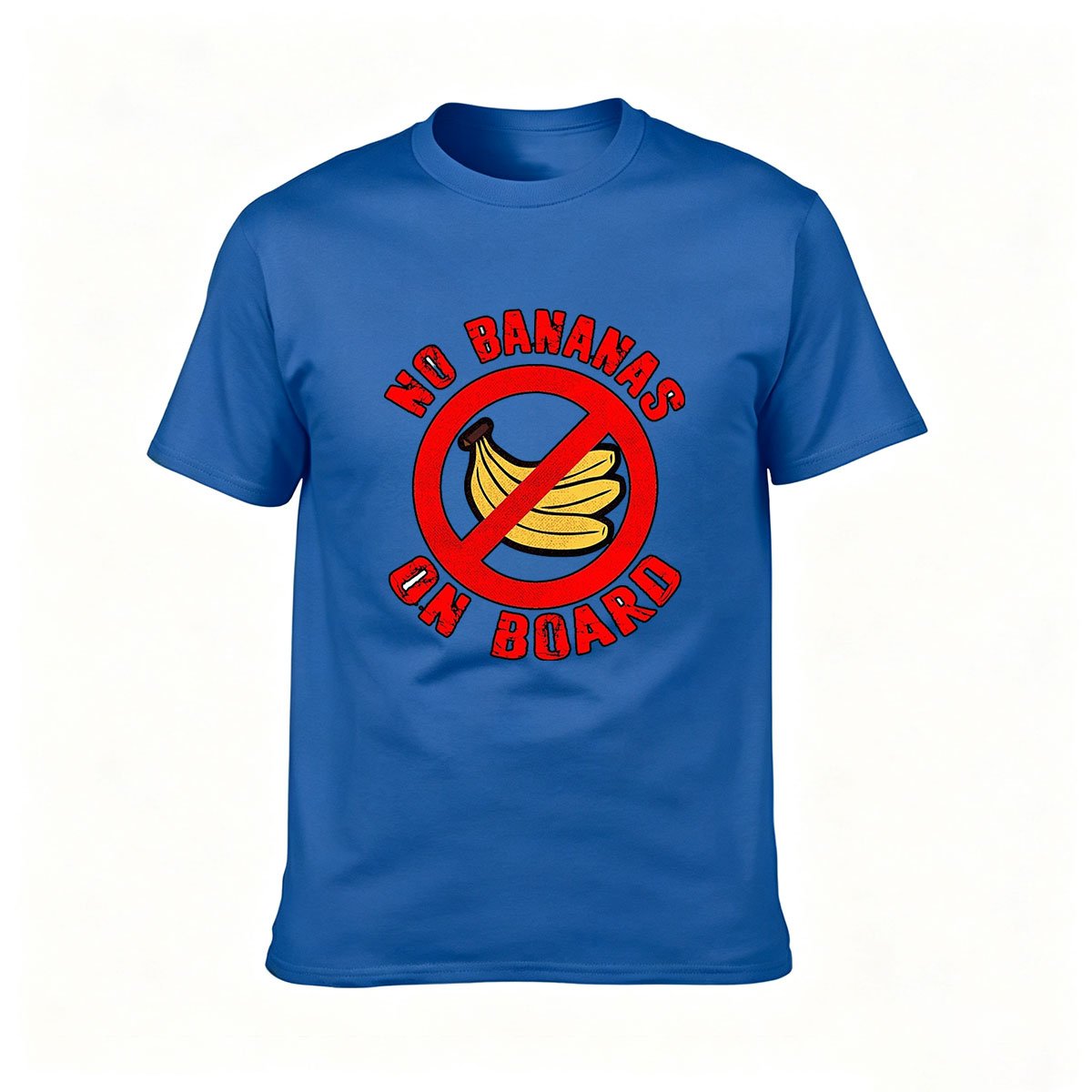 No Bananas On Board Funny T-Shirt Men's Women's Tee Gift Humor - Image 4