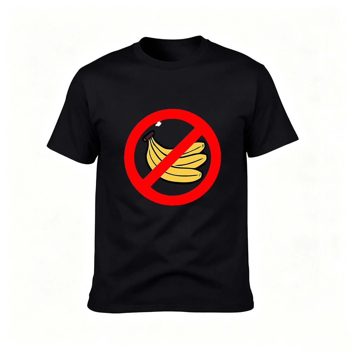 No Bananas Men's T-Shirt Funny Gift Tee Humor Design