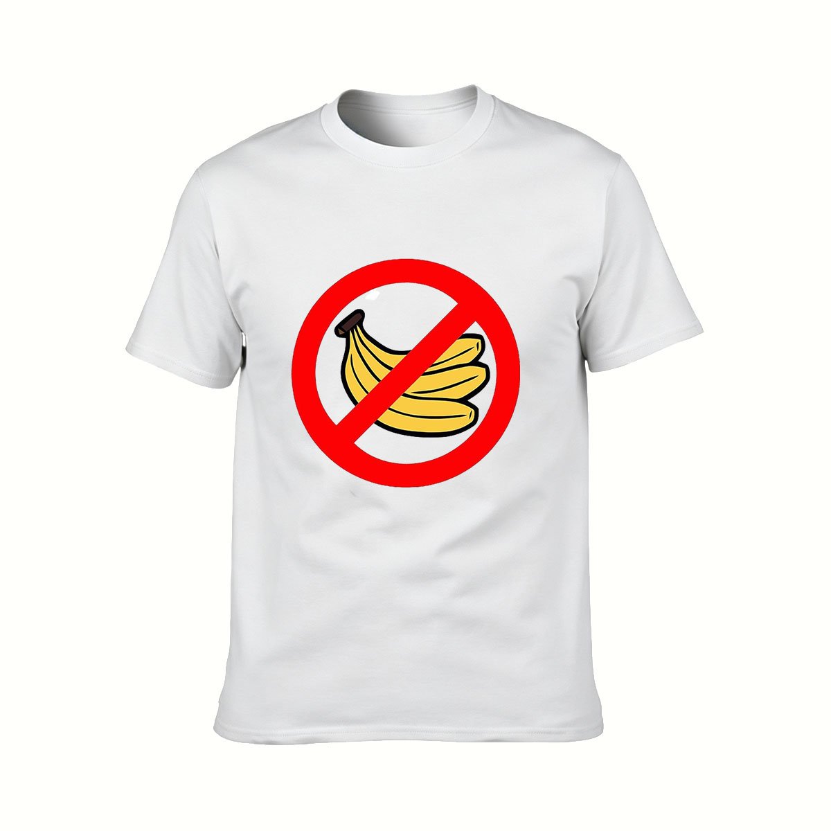 No Bananas Men's T-Shirt Funny Gift Tee Humor Design - Image 2