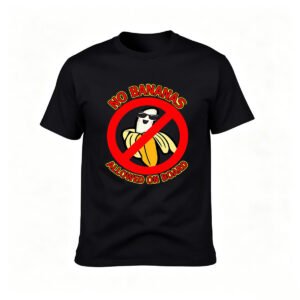 No Bananas Allowed On Board Men's T-Shirt Funny Gift