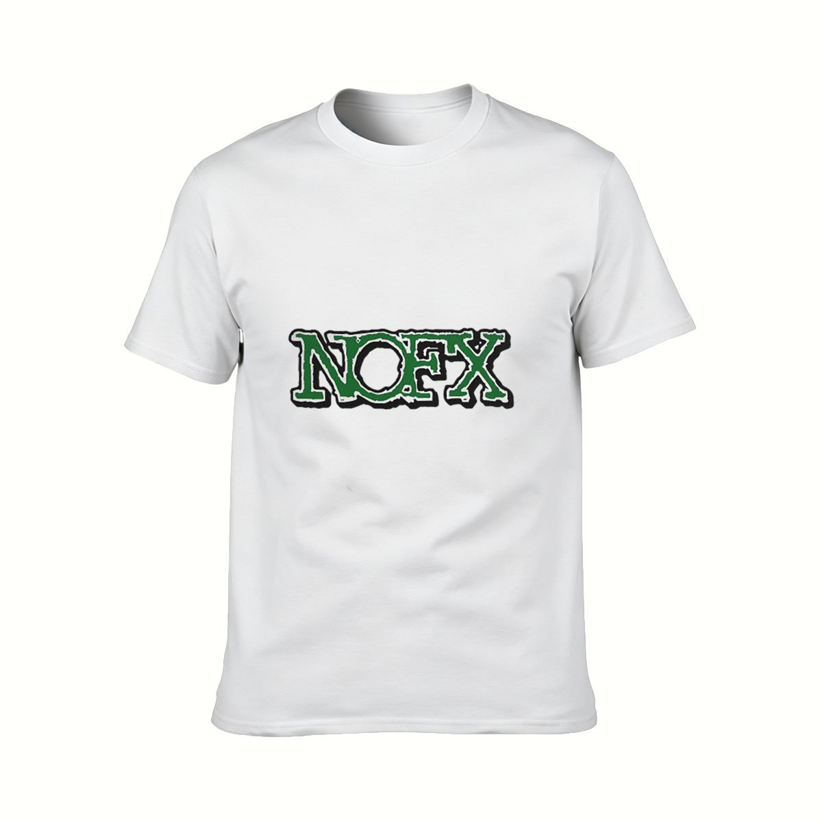 NOFX Green Logo Men's T-Shirt Punk Rock Band Tee Gift - Image 2