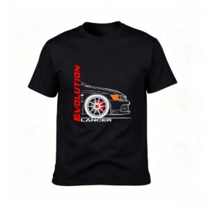 Lancer Evolution Car Graphic Men's T-Shirt Gift for Car Enthusiasts