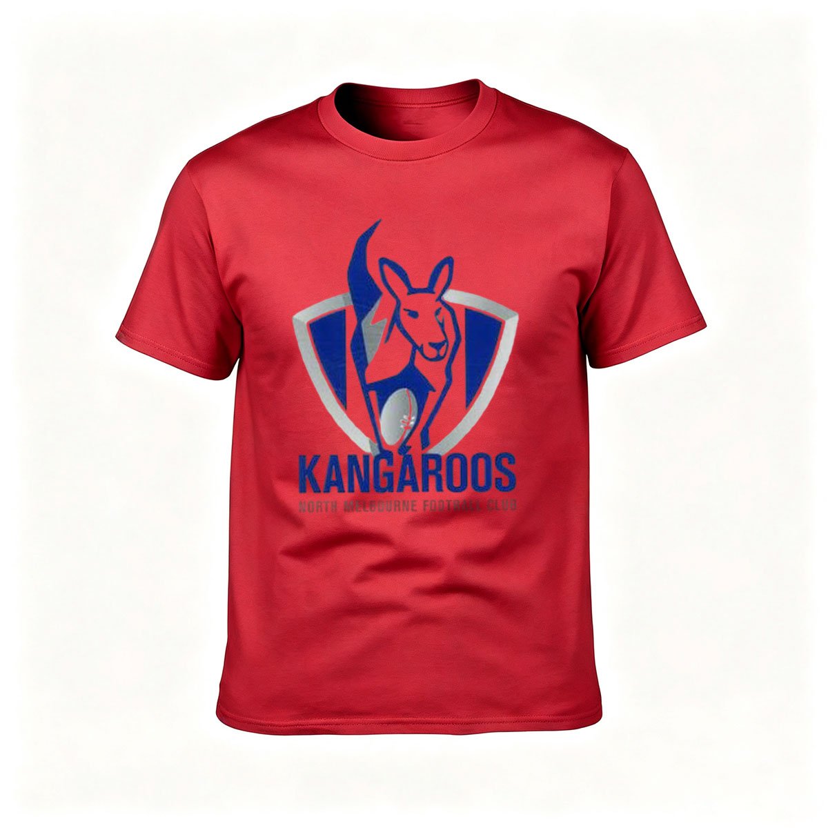 North Melbourne Kangaroos AFL Football Club Men's T-Shirt - Image 5