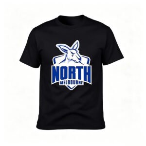 North Melbourne Kangaroos Mens T-Shirt AFL Fan Gift