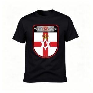 Northern Ireland Flag T-Shirt Men's Tees Gift for Fans