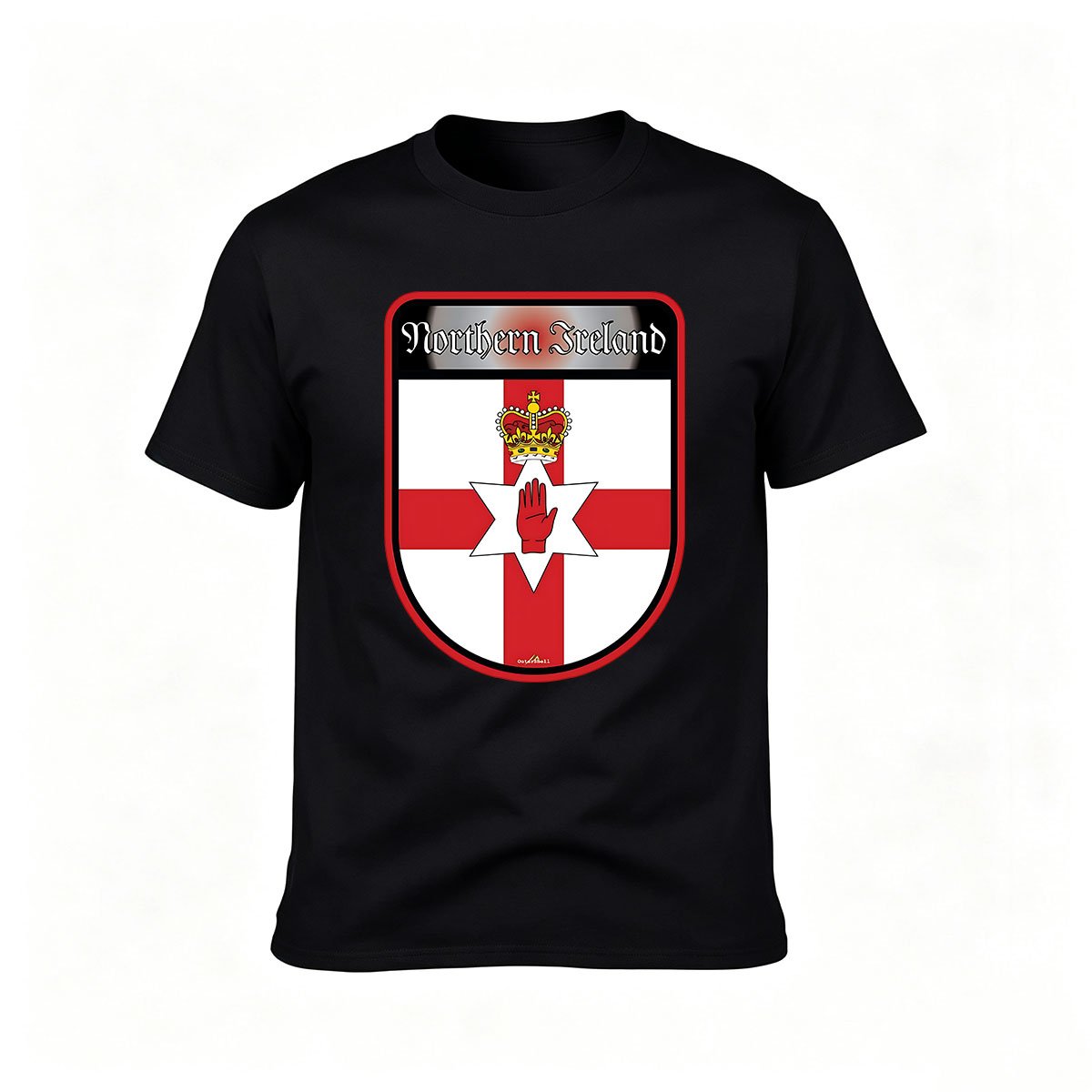 Northern Ireland Flag T-Shirt Men's Tees Gift for Fans