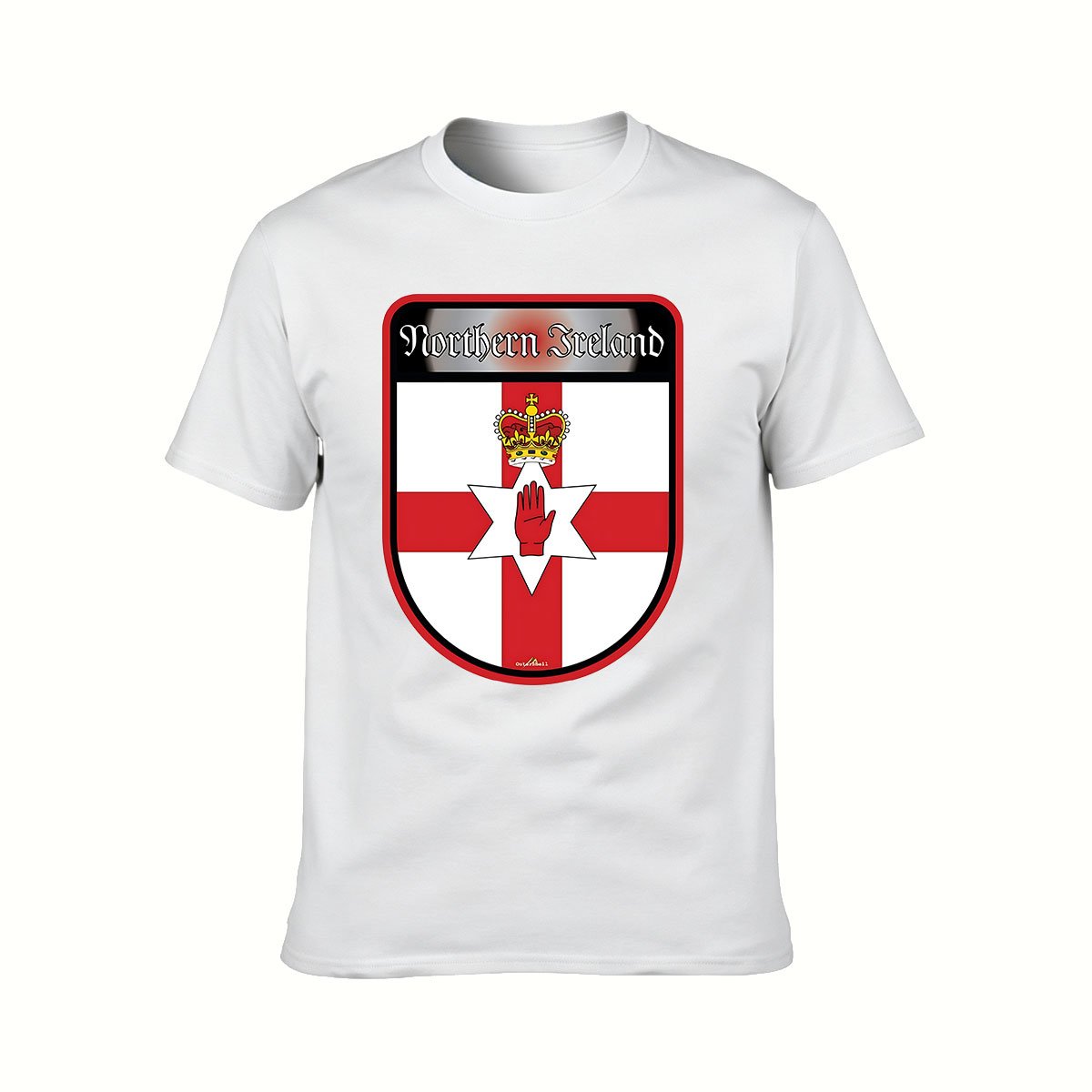 Northern Ireland Flag T-Shirt Men's Tees Gift for Fans - Image 2