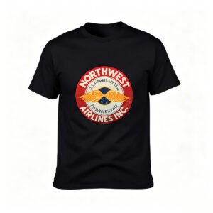 Northwest Airlines Logo Men's T-Shirt Aviation Gift