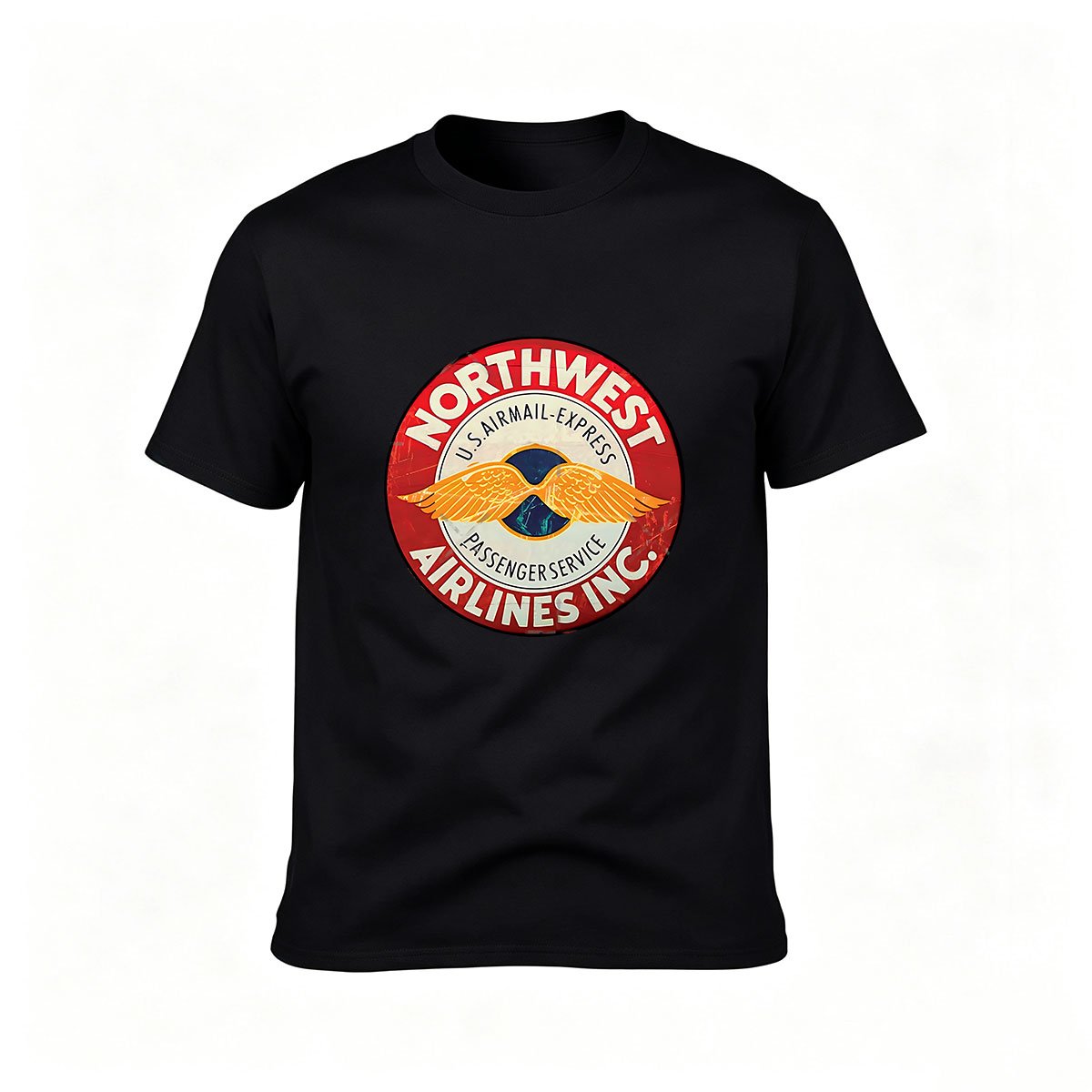 Northwest Airlines Logo Men's T-Shirt Aviation Gift