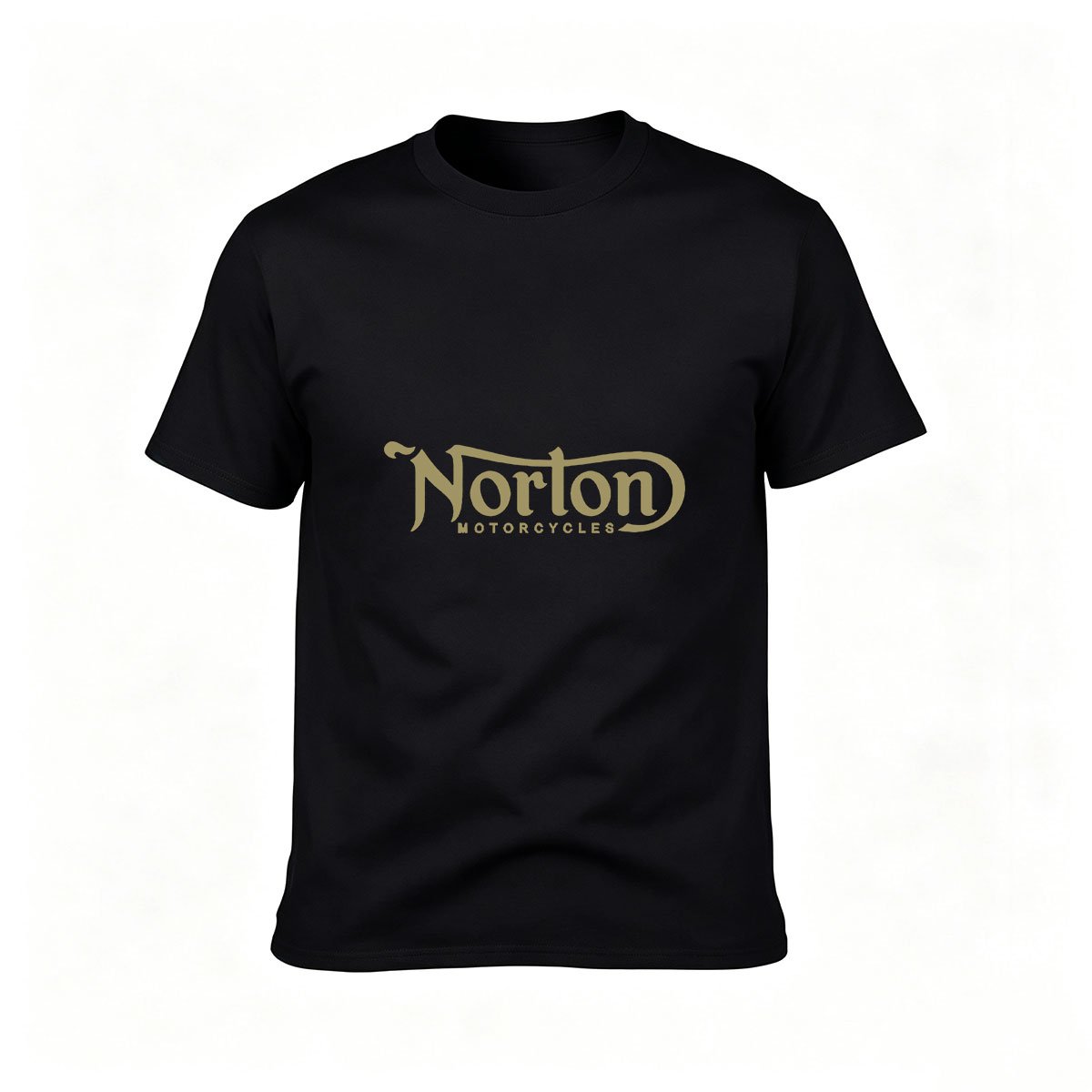 Norton Motorcycles Logo Men's T-Shirt Classic Black Design Gift for Riders