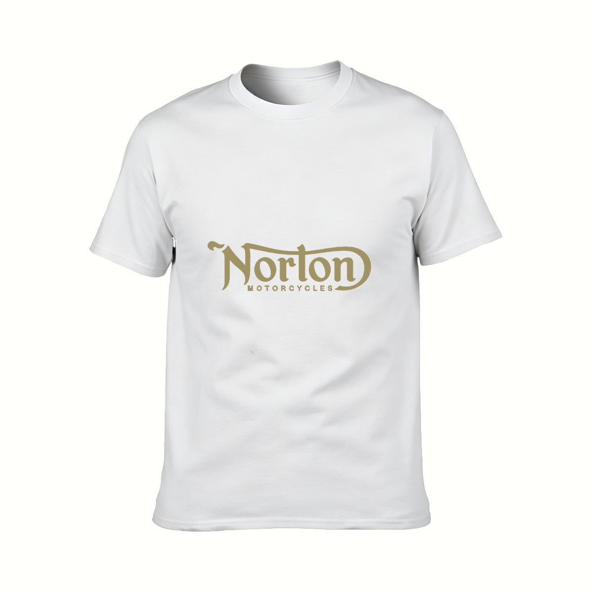 Norton Motorcycles Logo Men's T-Shirt Classic Black Design Gift for Riders - Image 2