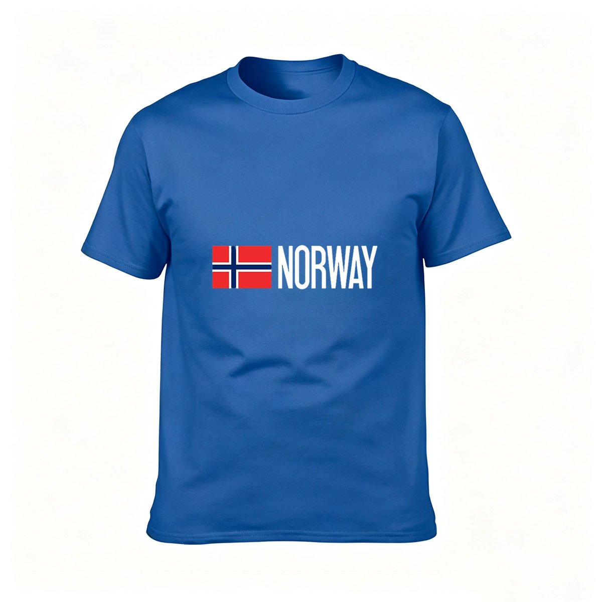 Norway Flag T-Shirt Men Women Casual Country Tee Gift - Image 4
