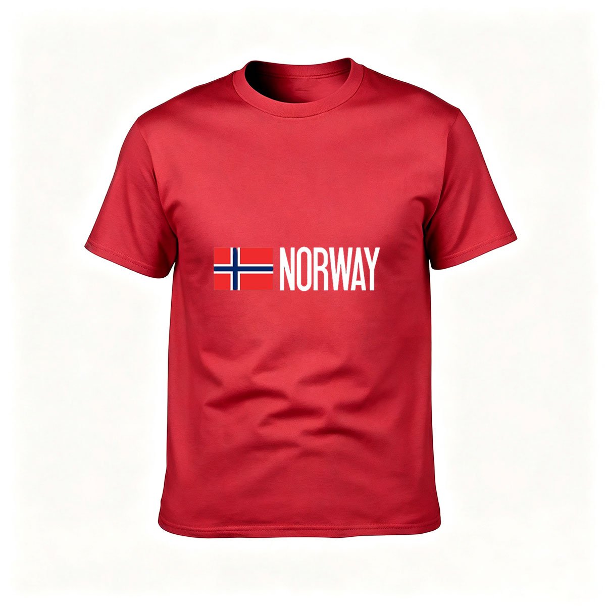Norway Flag T-Shirt Men Women Casual Country Tee Gift - Image 5