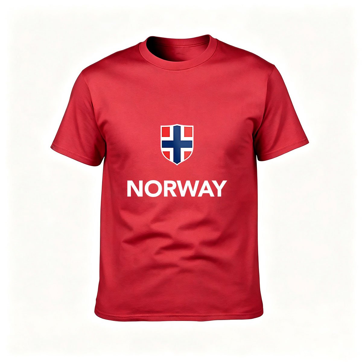 Norway Flag T-Shirt Men's National Pride Gift Wear - Image 5