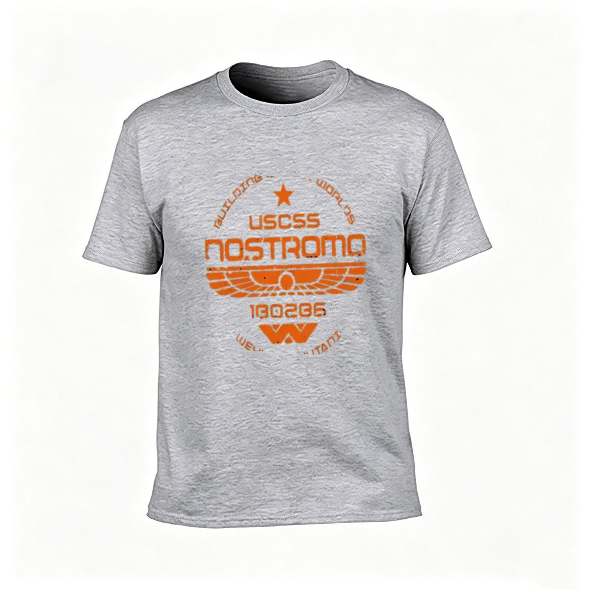 USCSS Nostromo T-Shirt Men's Sci-Fi Movie Gift Tee - Image 3