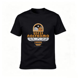 USCSS Nostromo T-Shirt Men's Sci-Fi Movie Fan Gift Tees