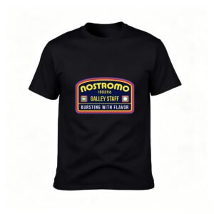 Nostromo Galley Staff T-Shirt Men's Sci-Fi Movie Fan Gift