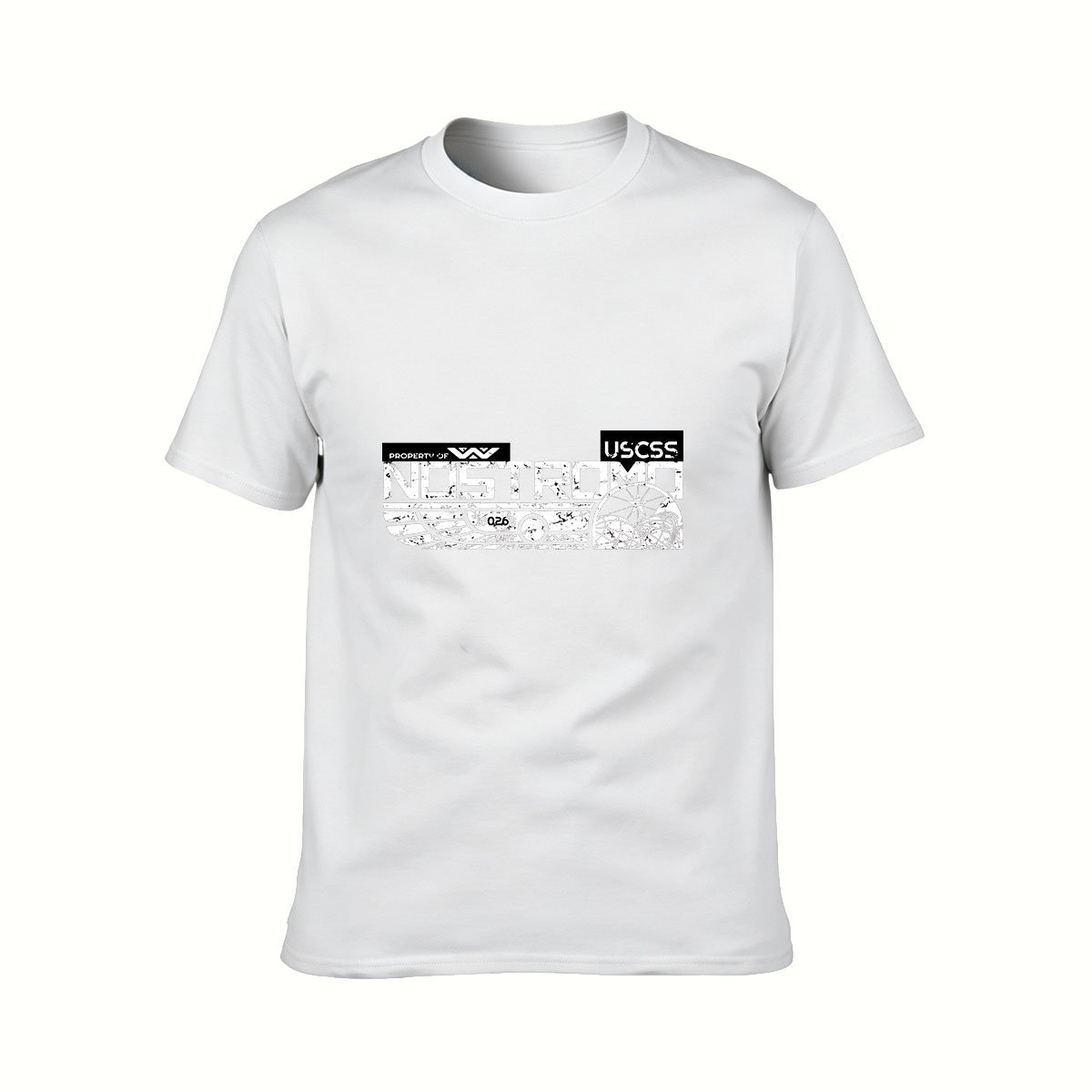 USCSS Nostromo Men's T-Shirt Sci-Fi Movie Gift Tee - Image 2