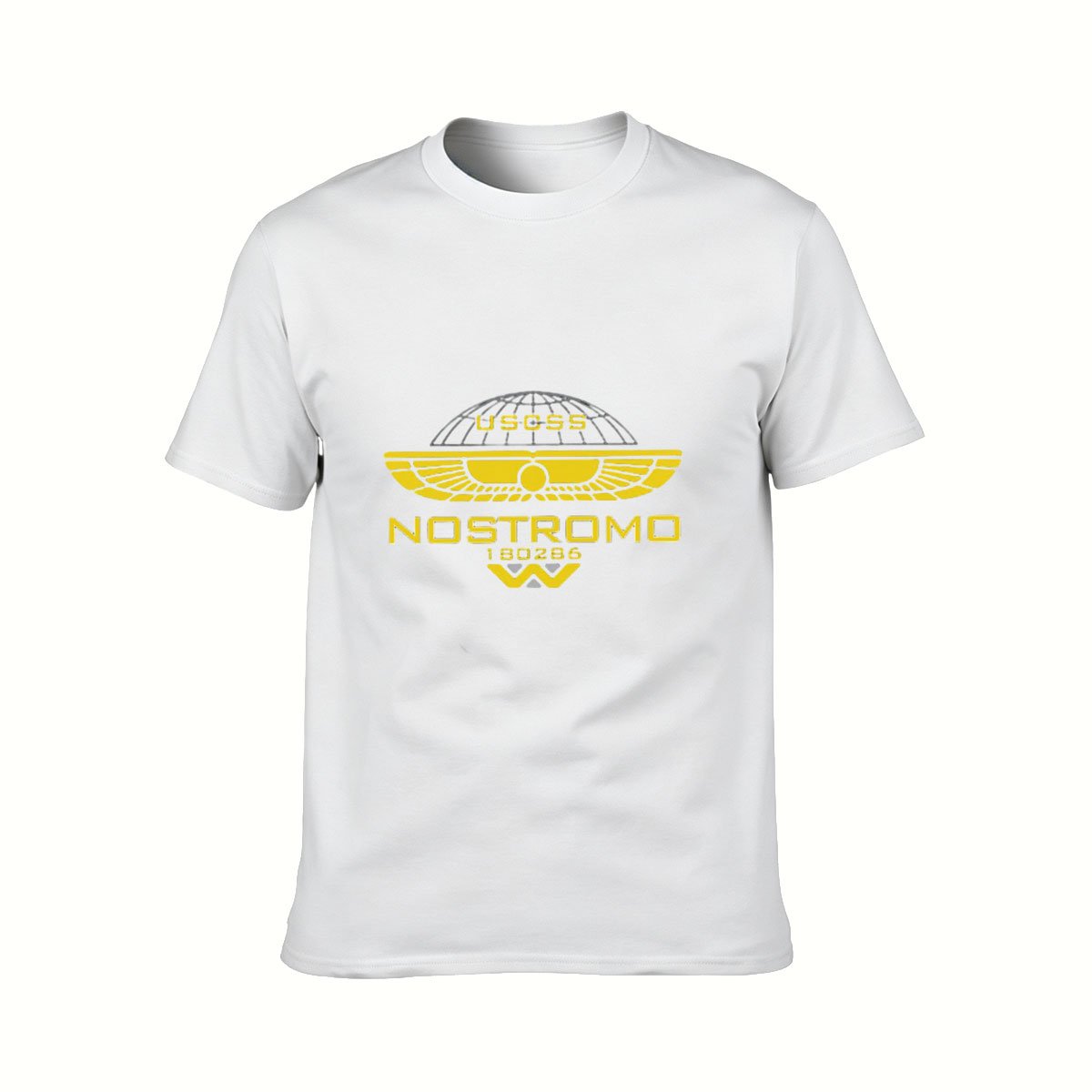 USCSS Nostromo T-Shirt Men's Sci-Fi Movie Gift Tee - Image 2