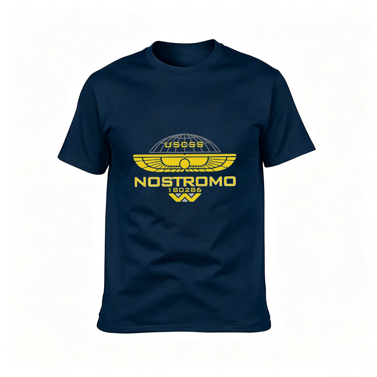 USCSS Nostromo T-Shirt Men's Sci-Fi Movie Gift Tee - Image 6