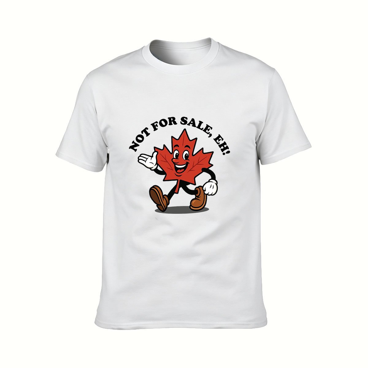 Not For Sale Eh Canadian Maple Leaf T-Shirt Men's Women's Gift - Image 2