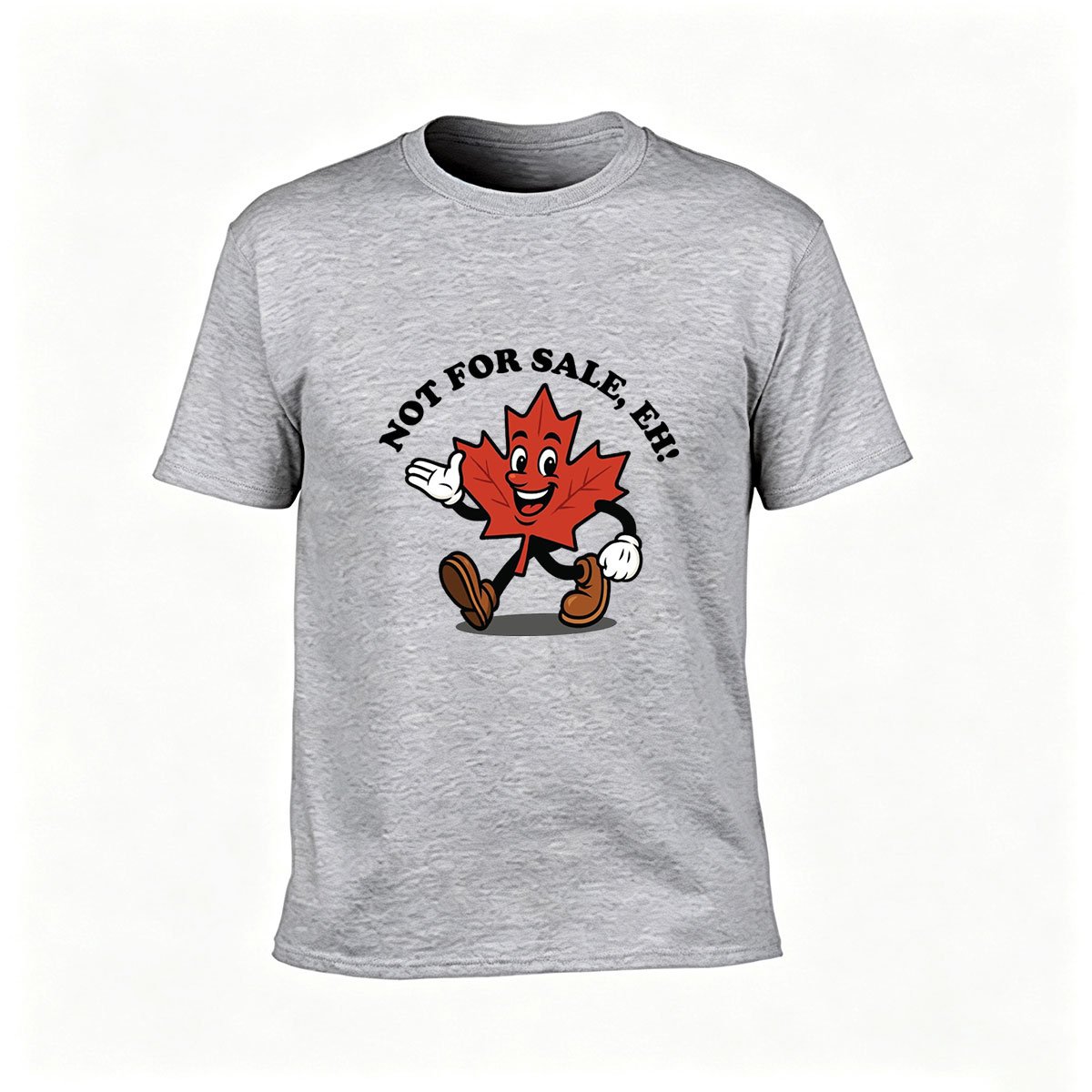Not For Sale Eh Canadian Maple Leaf T-Shirt Men's Women's Gift - Image 3