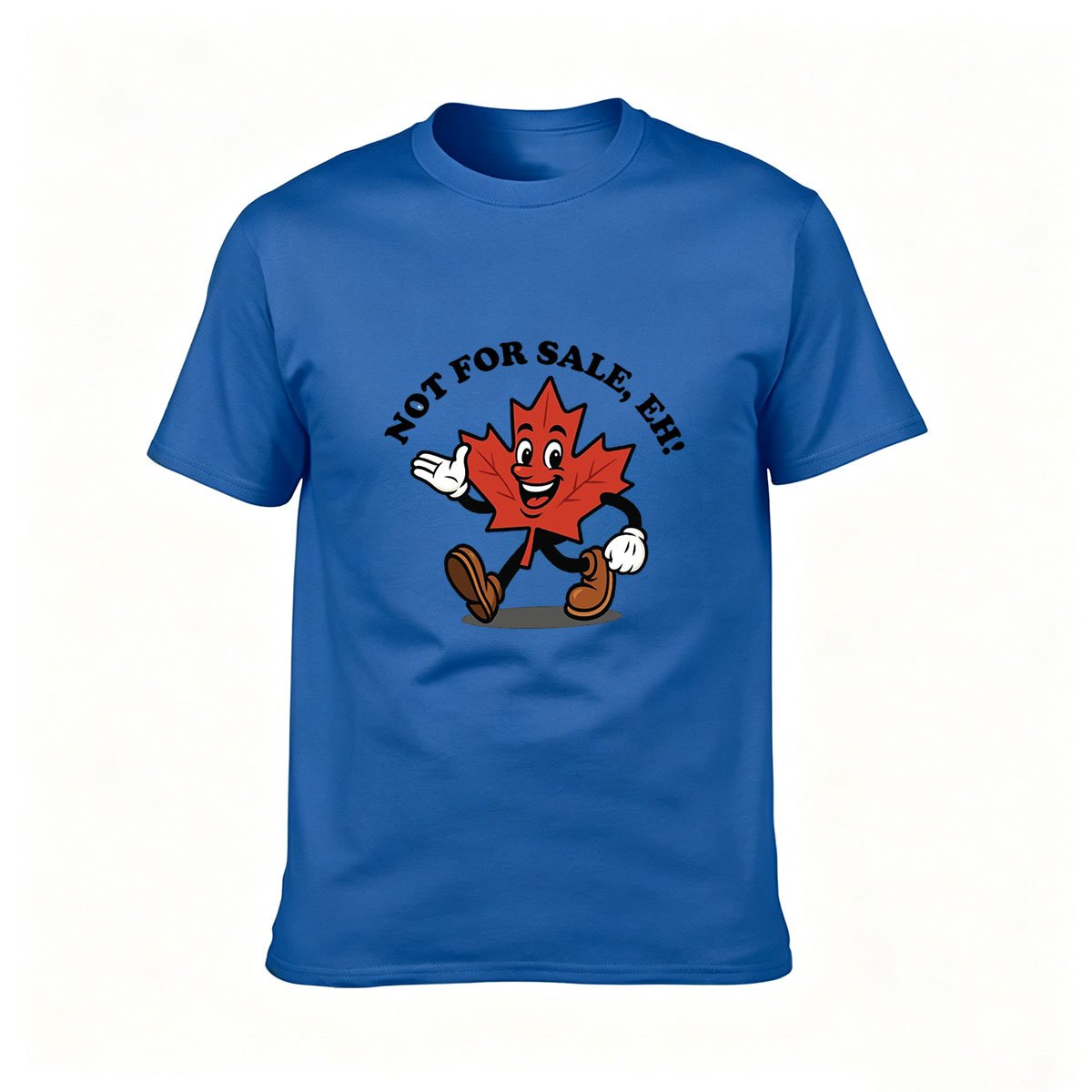 Not For Sale Eh Canadian Maple Leaf T-Shirt Men's Women's Gift - Image 4