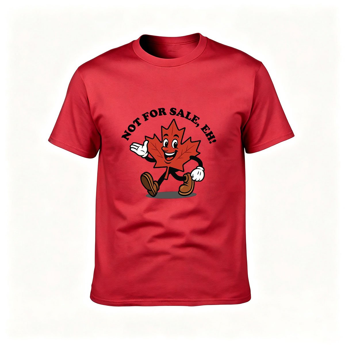 Not For Sale Eh Canadian Maple Leaf T-Shirt Men's Women's Gift - Image 5