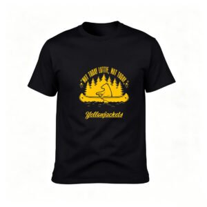 Not Today Lottie Yellowjackets Men's T-Shirt Outdoor Gift