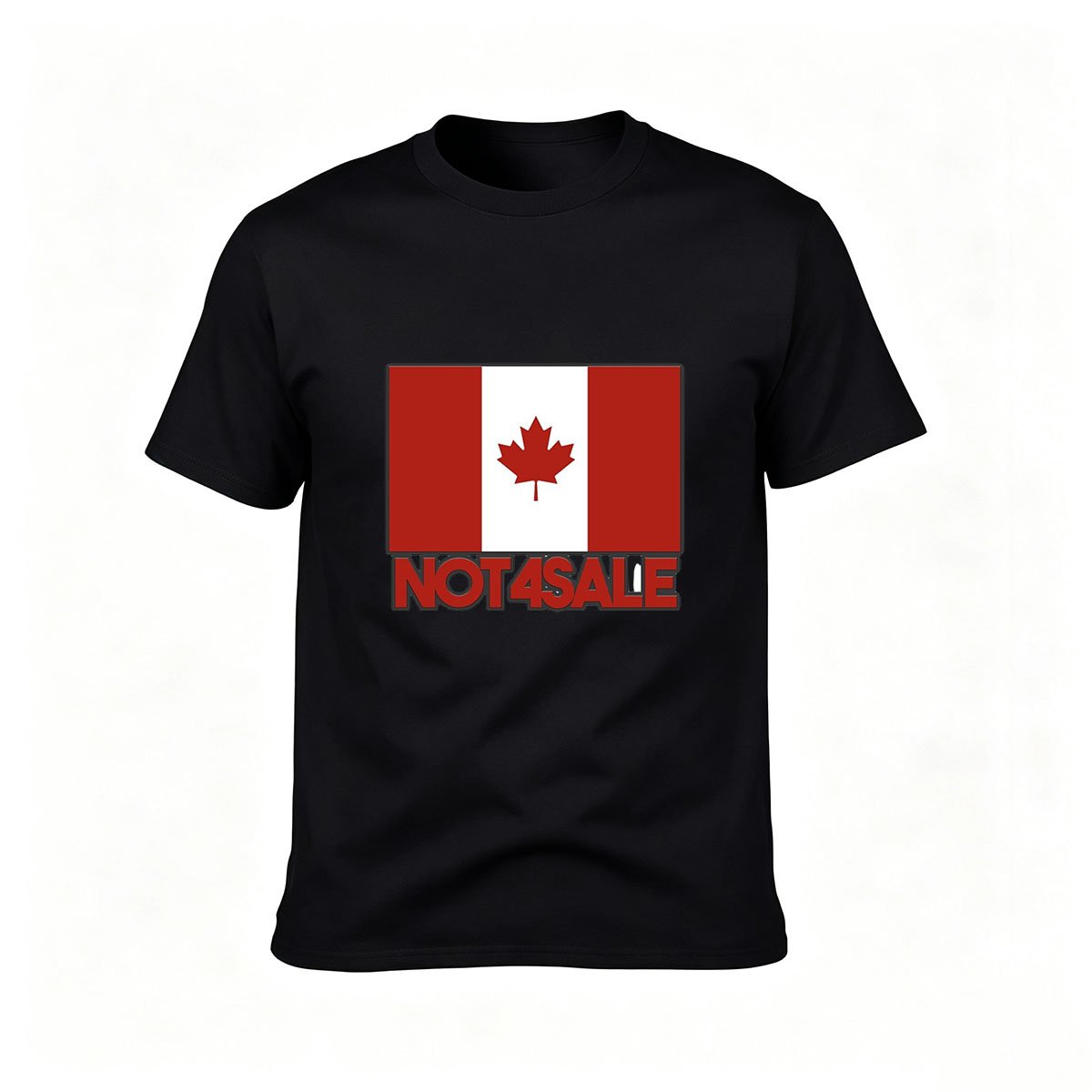 Canada Flag Not4Sale Men's T-Shirt Patriotic Gift Wear