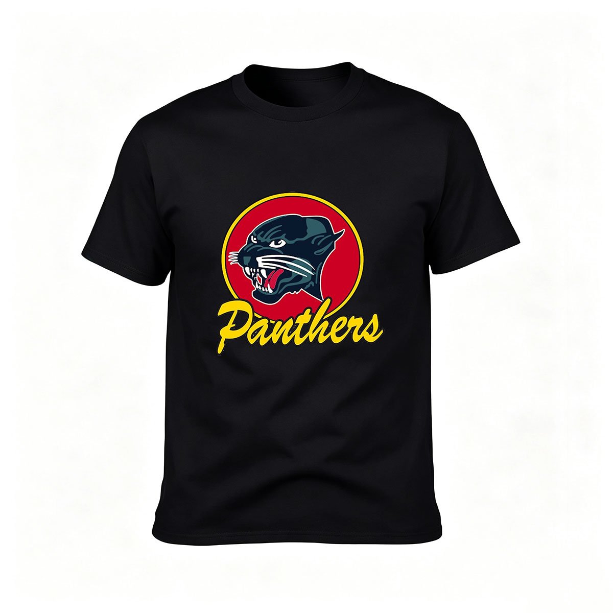 Panthers Logo T-Shirt Men's Team Spirit Gift Wear