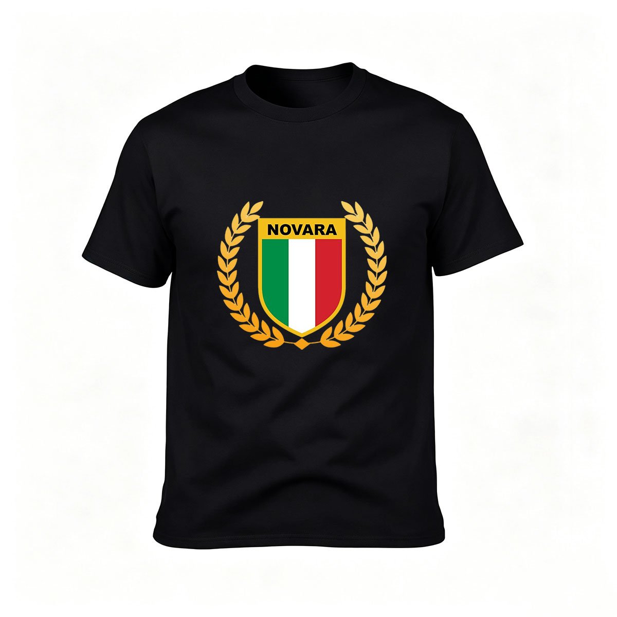 Novara Italy Crest Men's T-Shirt Gift for Fans