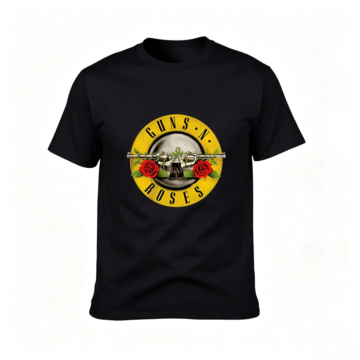 Guns N Roses Logo T-Shirt Men's Rock Band Tee Gift