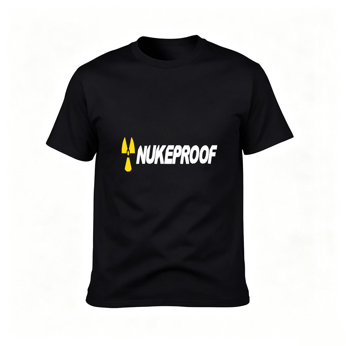 Nukeproof Radiation Symbol T-Shirt Men's Casual Gift Tee