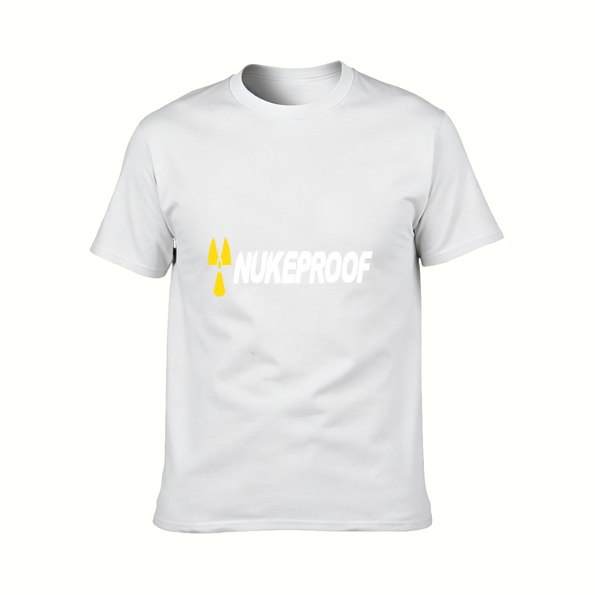 Nukeproof Radiation Symbol T-Shirt Men's Casual Gift Tee - Image 2