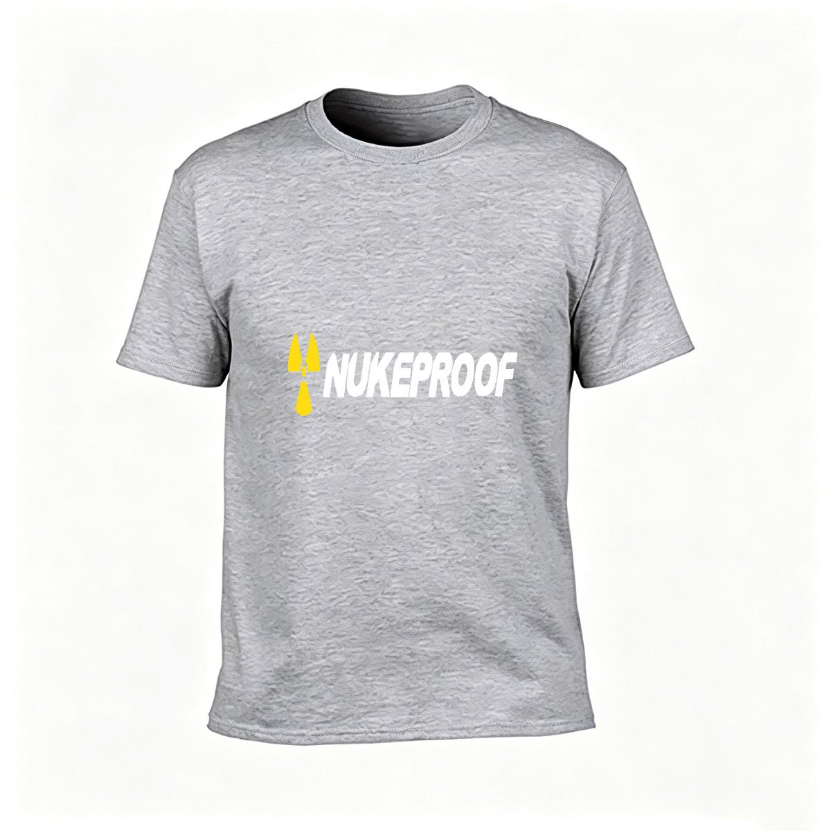 Nukeproof Radiation Symbol T-Shirt Men's Casual Gift Tee - Image 3