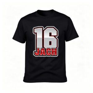 Jack 16 Number Jersey Style T-Shirt Men's Gift Sport Wear