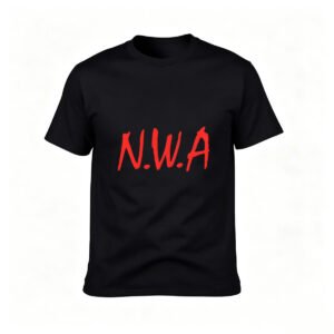 NWA Logo Men's T-Shirt Streetwear Hip Hop Gift Tee