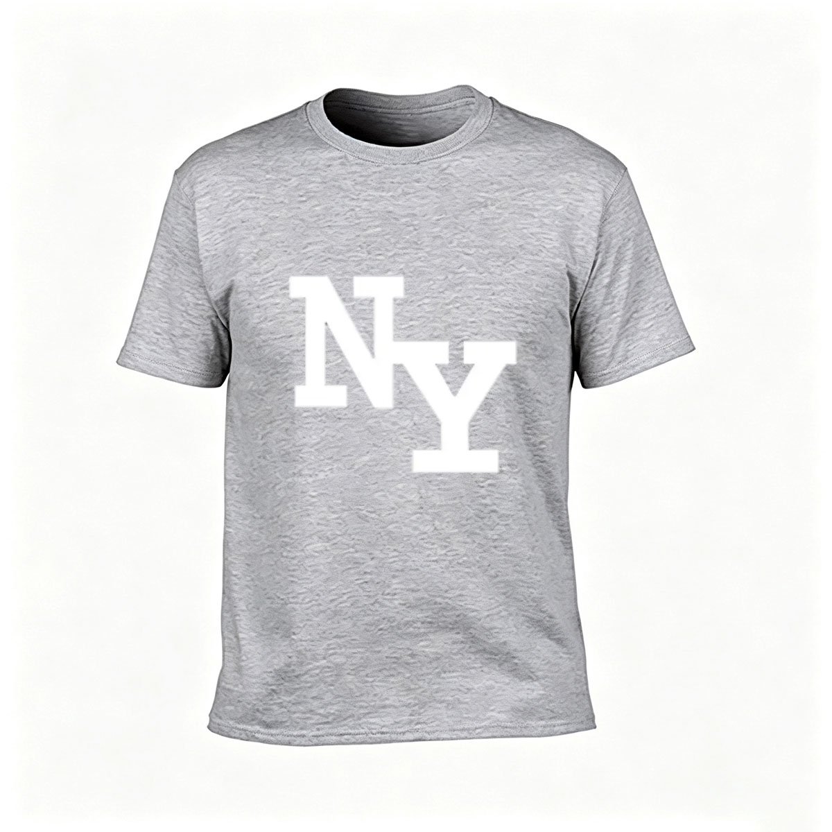 NY Logo Black T-Shirt Men's Casual Streetwear Gift Top - Image 3