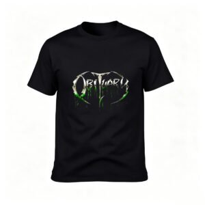 Obituary Band Logo Men's T-Shirt Heavy Metal Music Gift