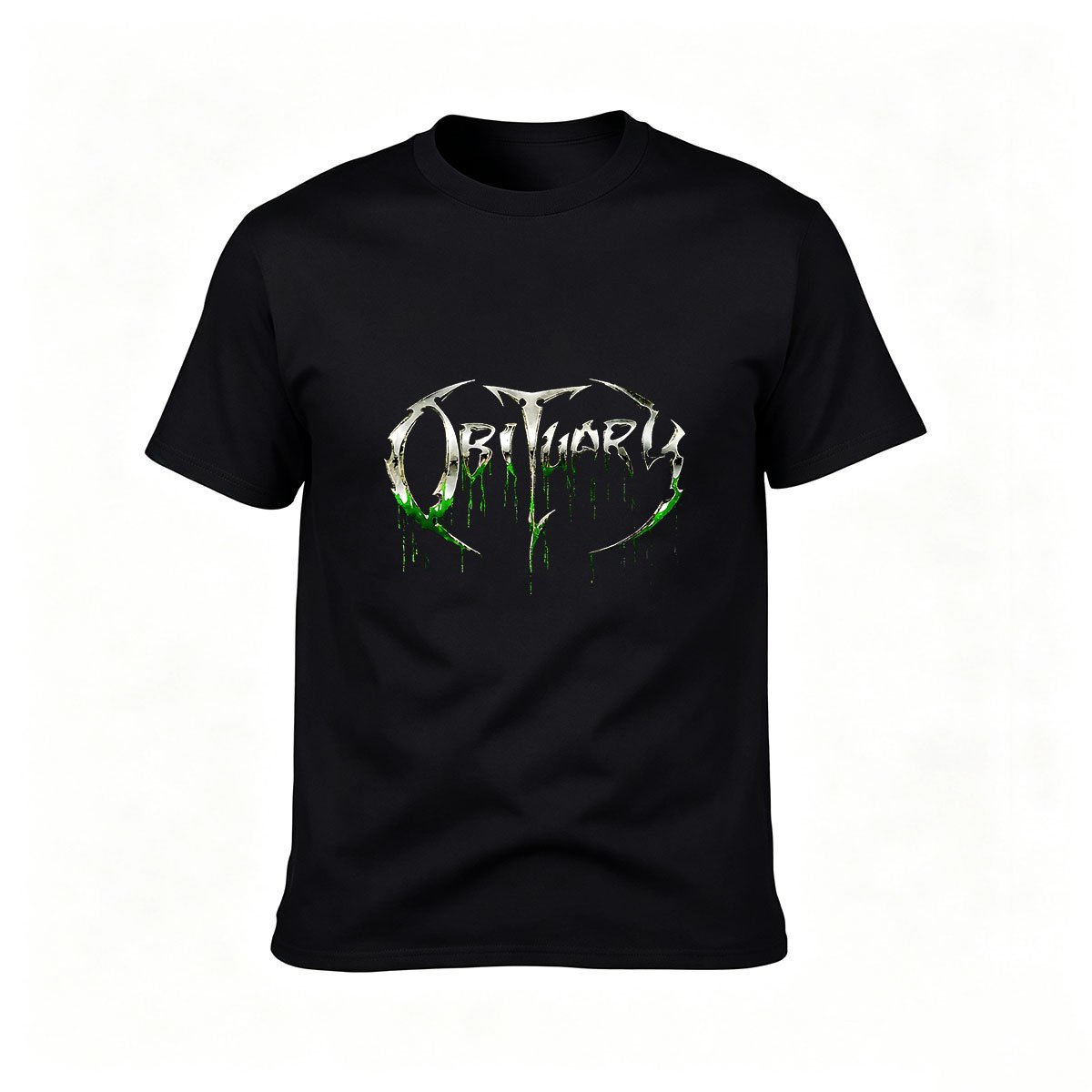 Obituary Band Logo Men's T-Shirt Heavy Metal Music Gift