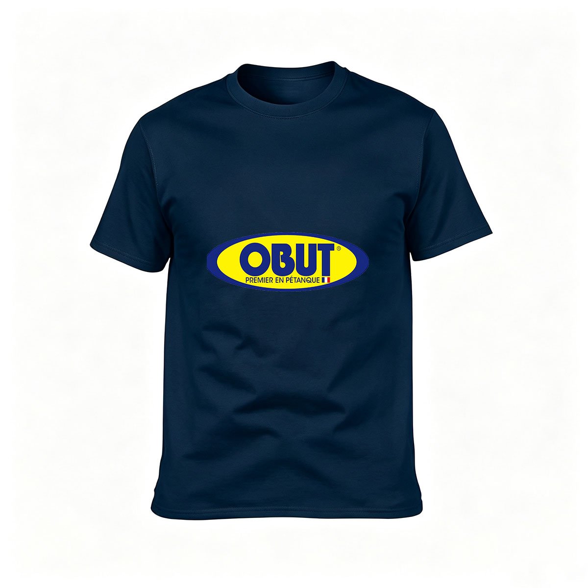OBUT Logo T-Shirt Men's Black Petanque Sport Gift Tee - Image 6